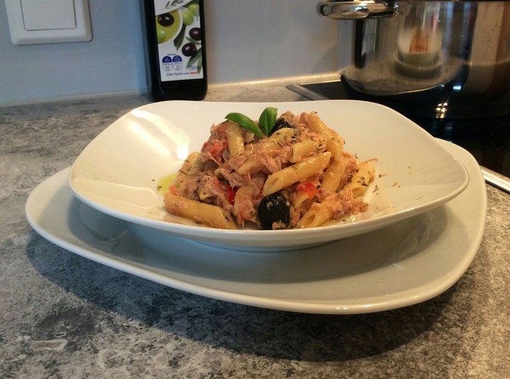 Pasta with tuna