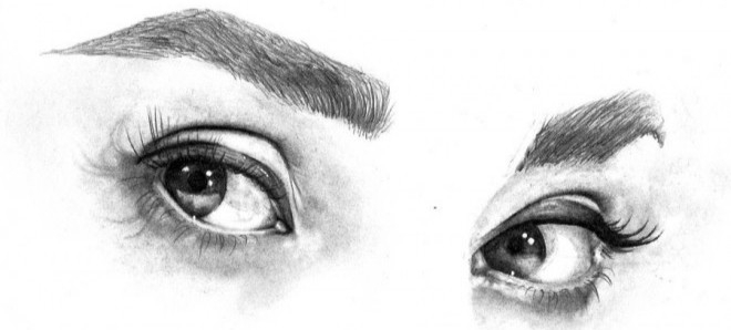 The alone eyes