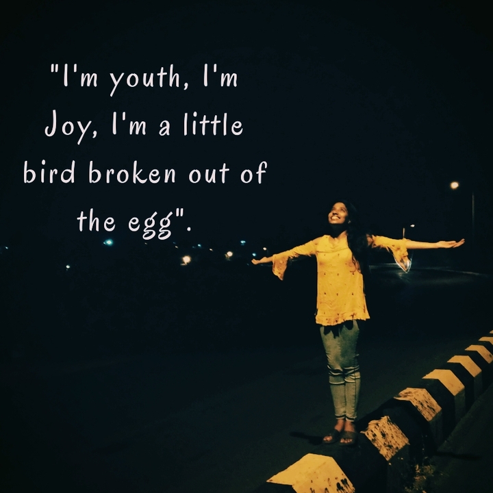 I'm youth, I'm Joy