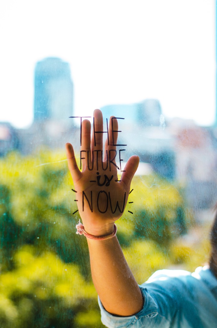 The future is in your hand .