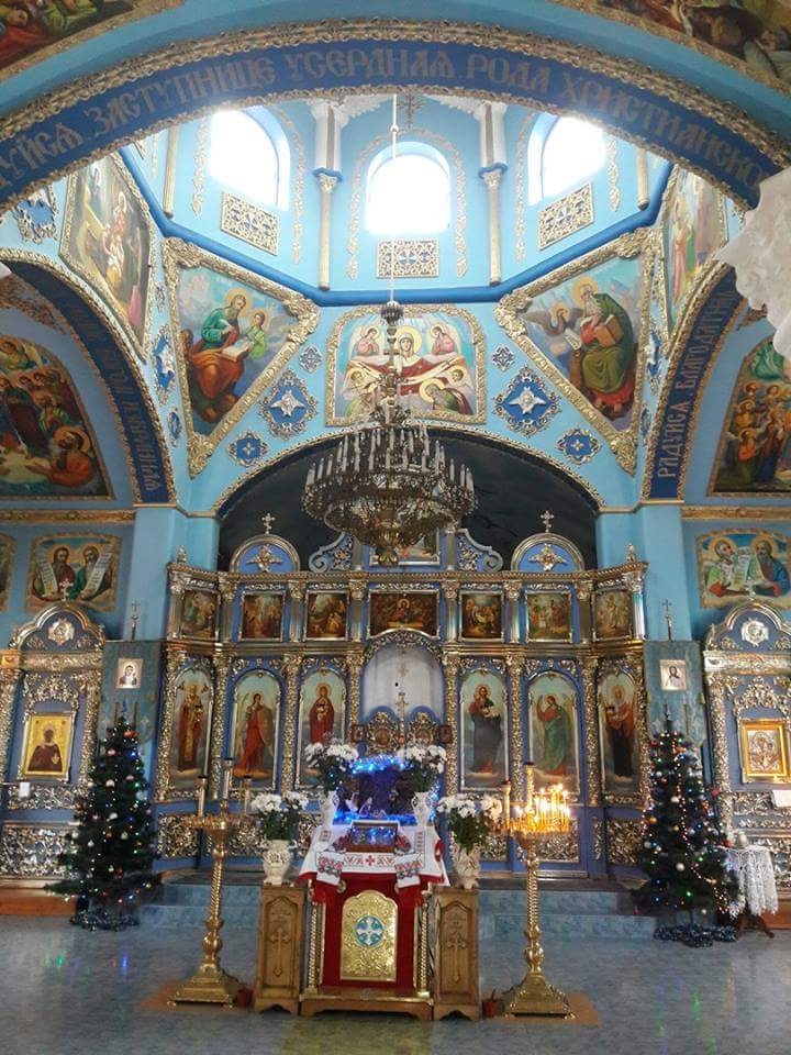 православная церковь пгт Широкое  Днепровской обл.