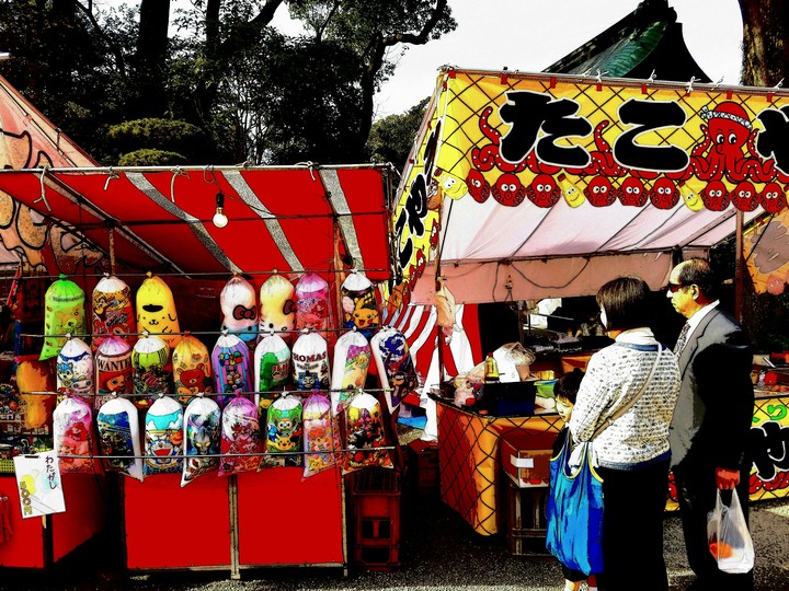 屋台　寒川神社