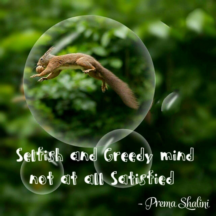 Be Unselfish