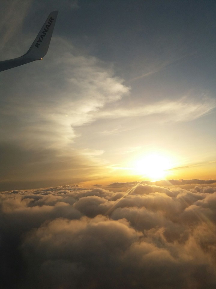 in the sky