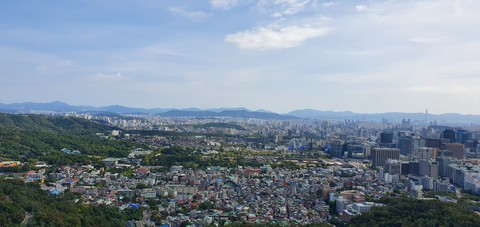 From the top of mountain