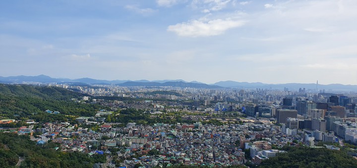 From the top of mountain
