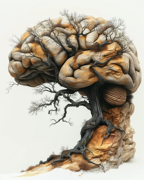 graphics, brain桌布