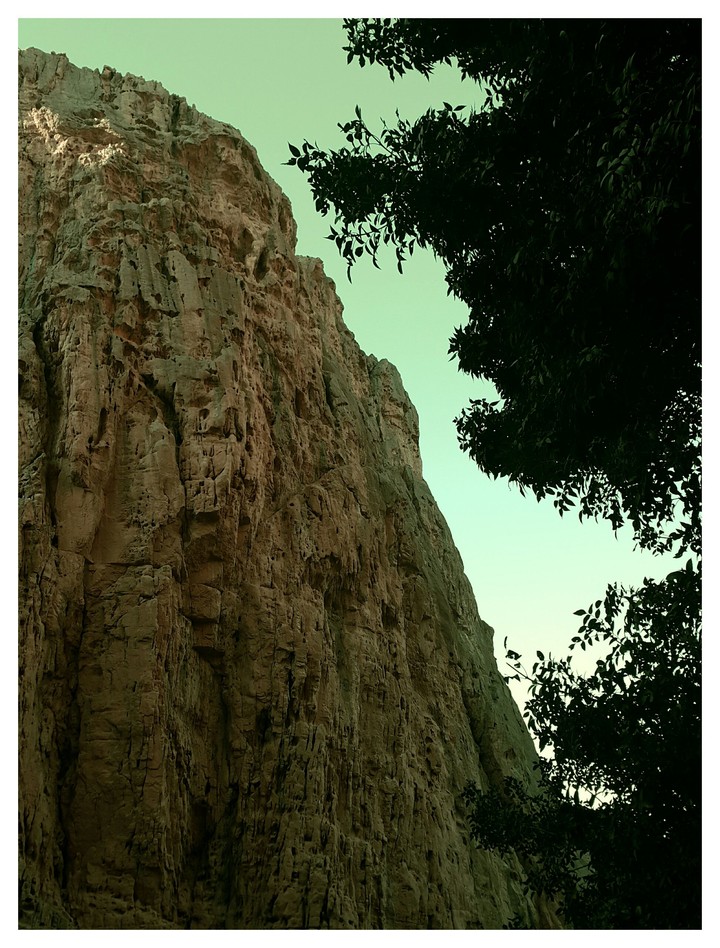 a big rock