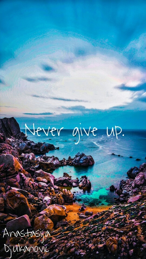 #nevergiveup