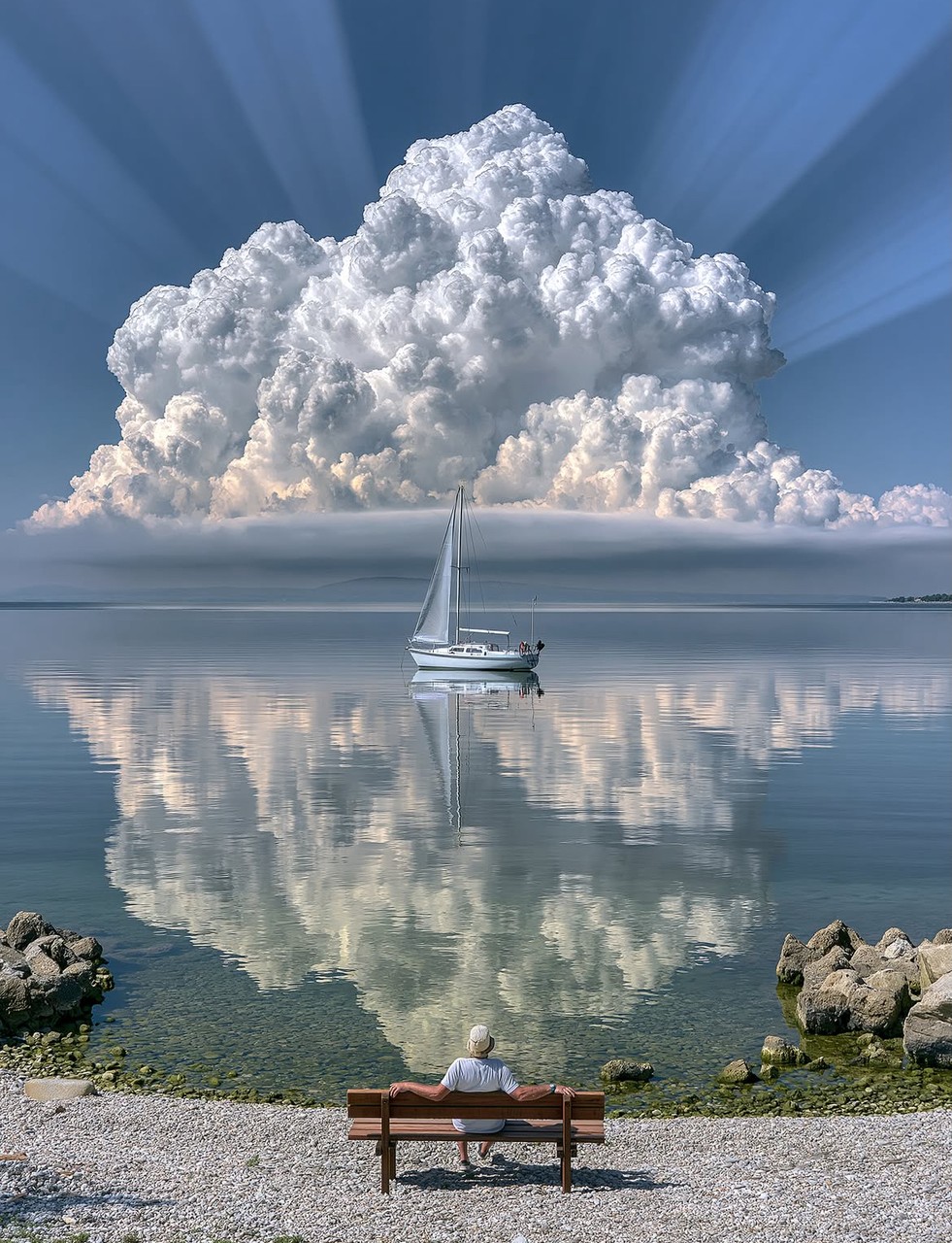 sfondi sea, cloud