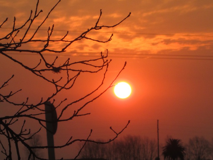 sunset perfectly