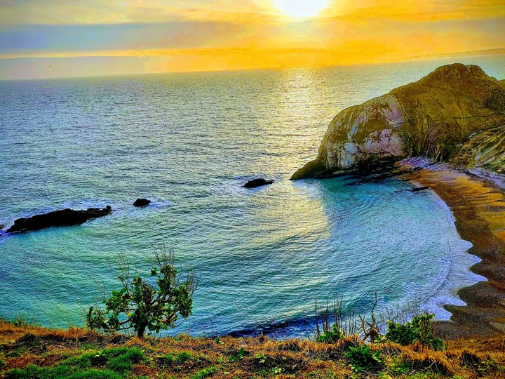 evening beach