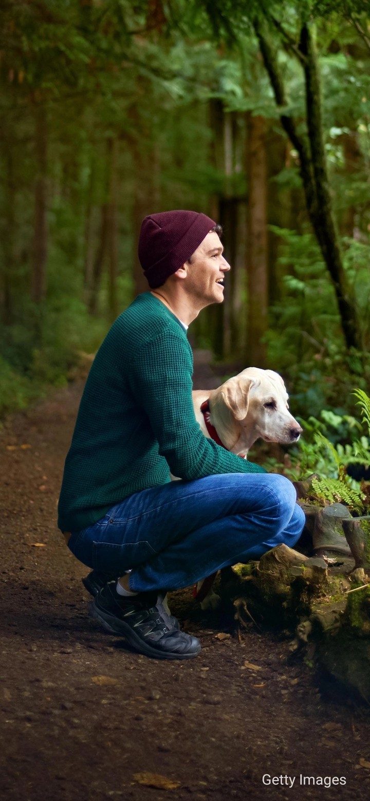 boy & dog