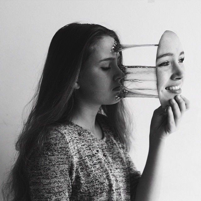 Fake smile