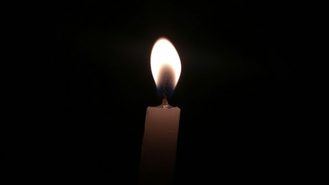 Candle Light With Small Flame