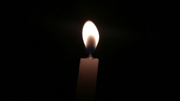 Candle Light With Small Flame