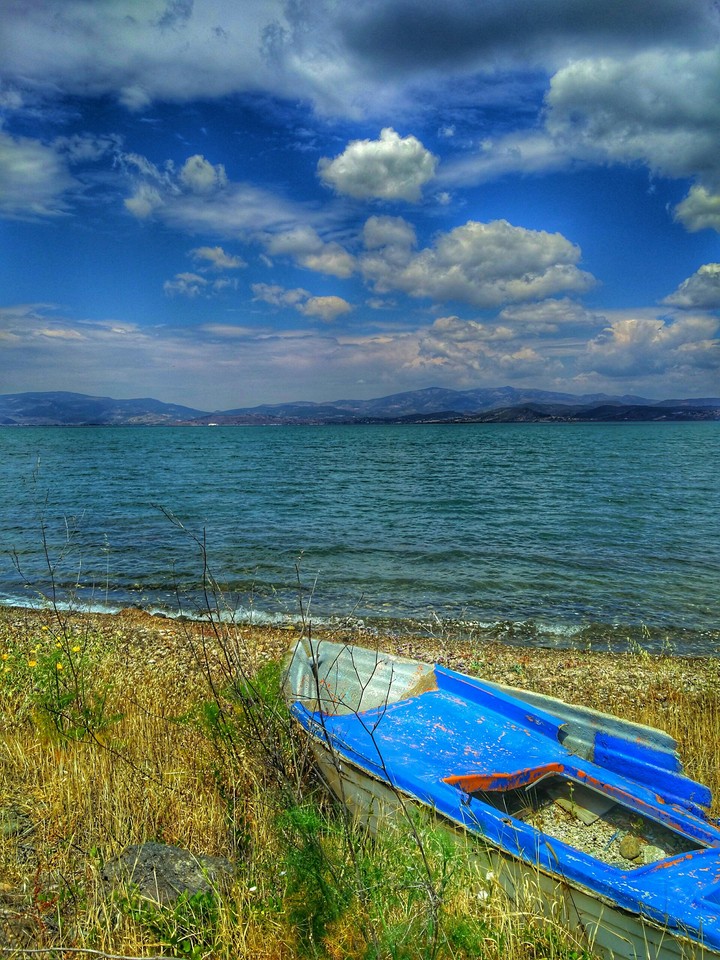 Small old boat