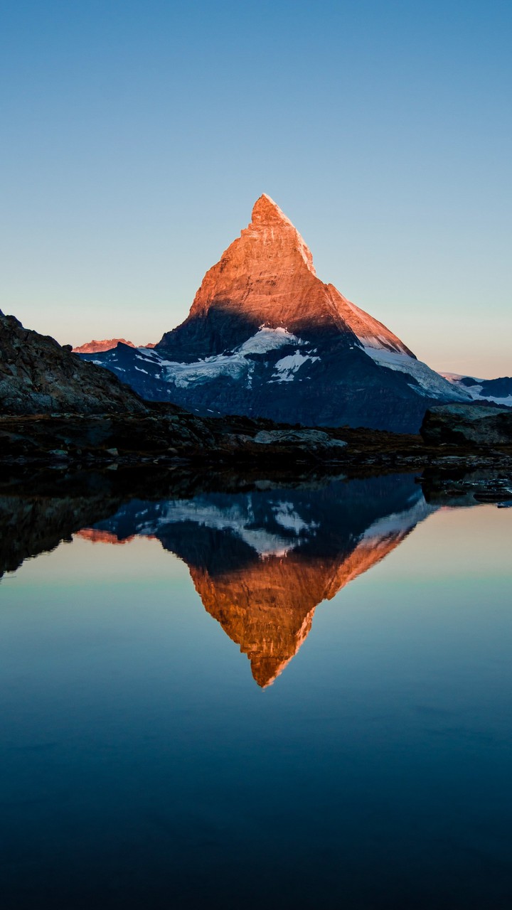Mountain reflection