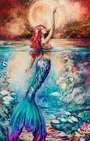 mermaid art