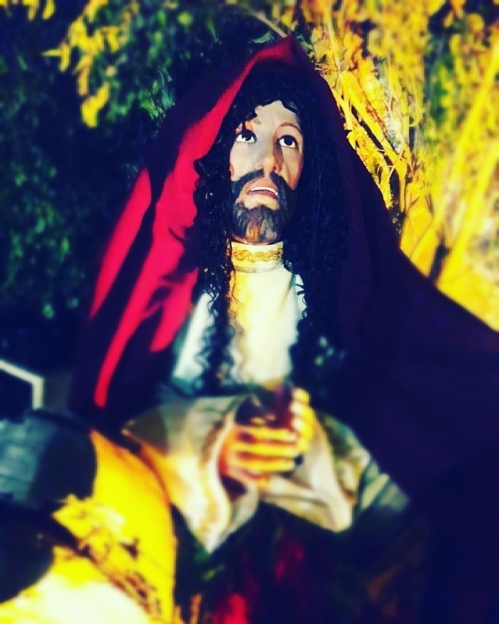 Jesús en el huerto