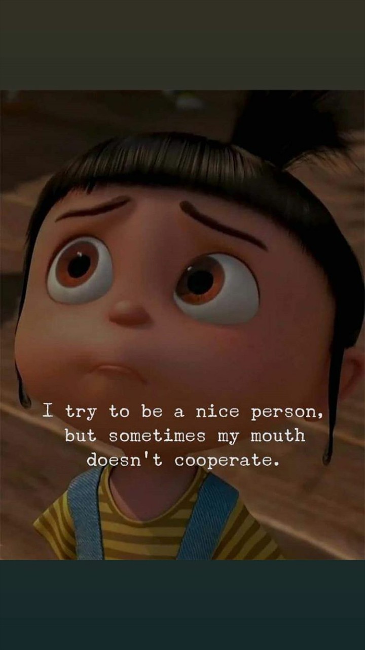 my mouth doesn't co-operate