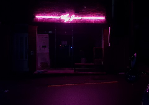 Cafe at night