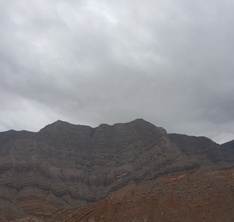 cloudy at bukha oman