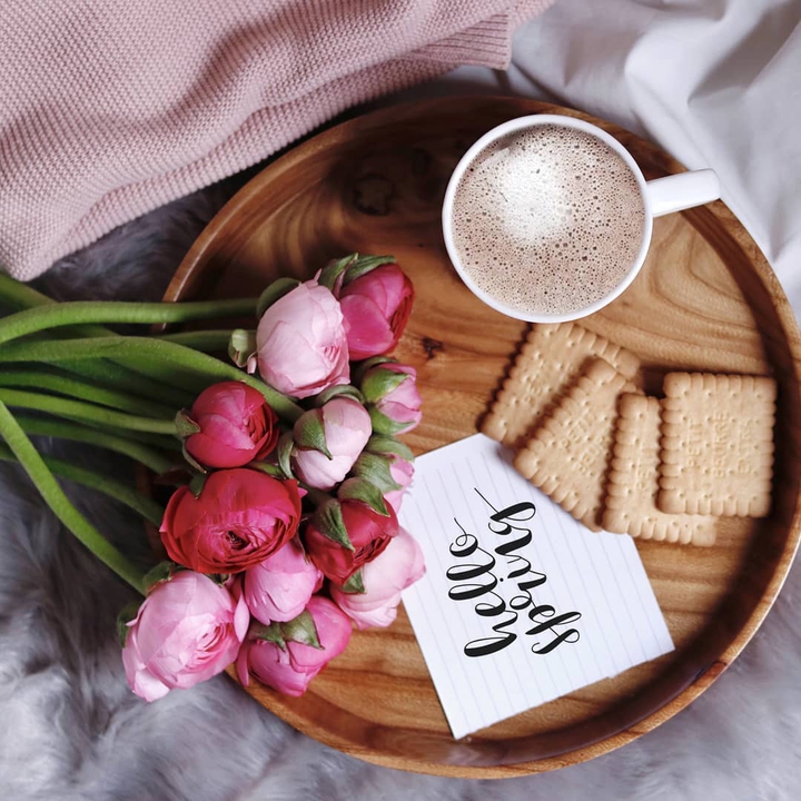 ♀️⚘⚘⚘☘☘☘☘ HELLO SPRING ☕⚘