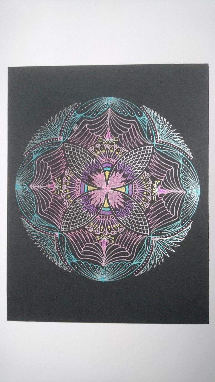 Glowing flower