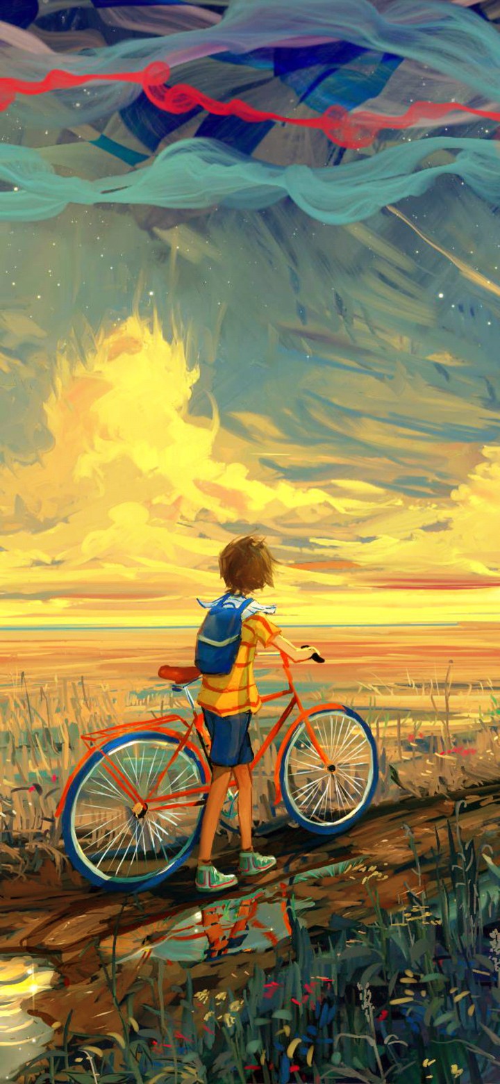 back from school