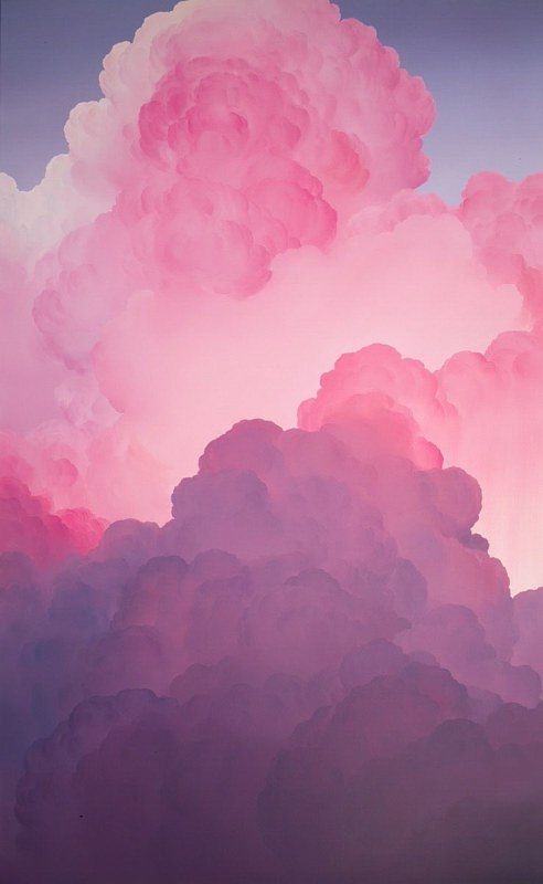 Pink clouds
