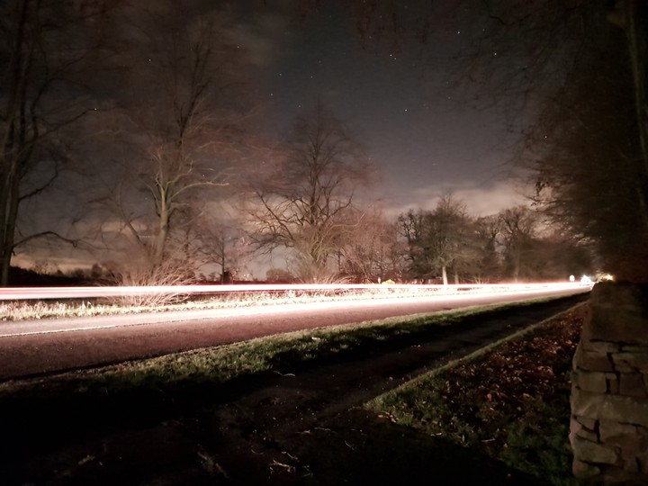 Lights at night