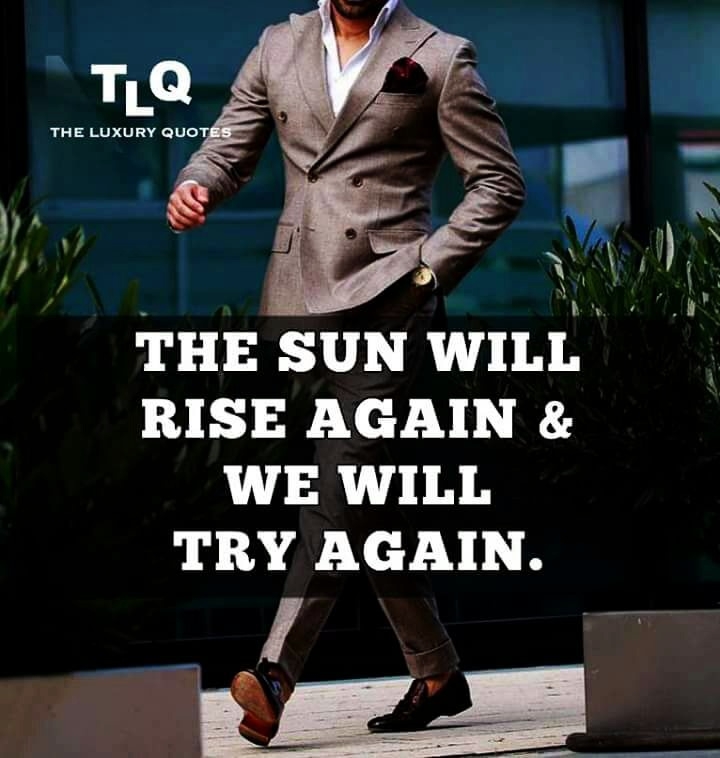Never give up!