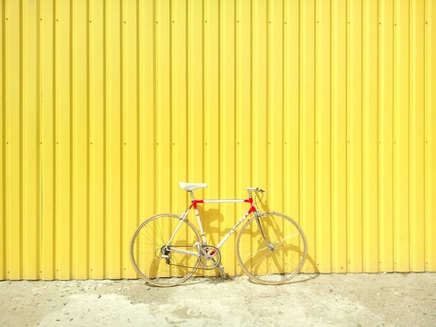 bycycle, yellow wallpapers
