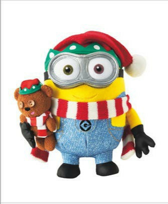 Minion with teddy - Xmas version