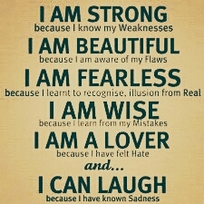 Be strong and courageous