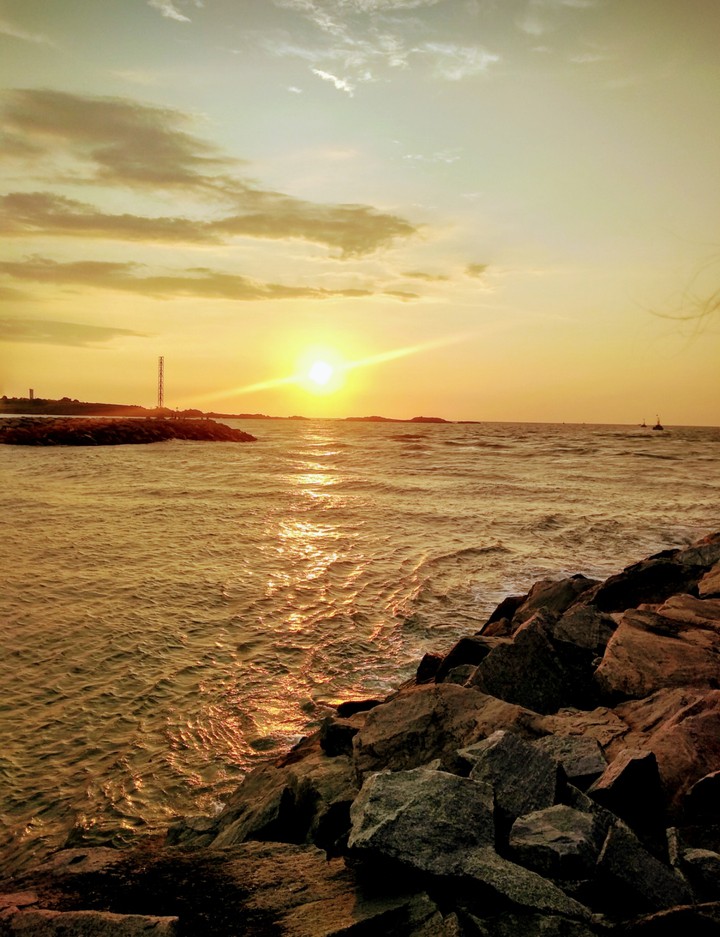 Golden rays of Sunset