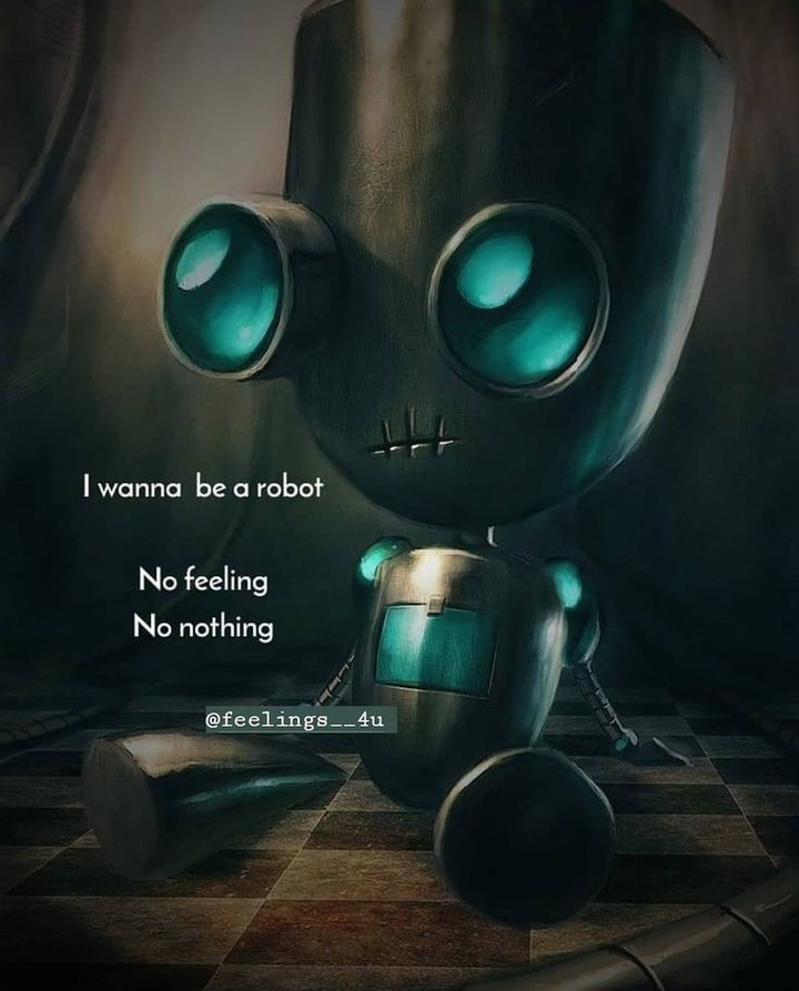 having no feelings