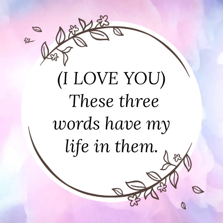 I love You (๑^ں^๑)