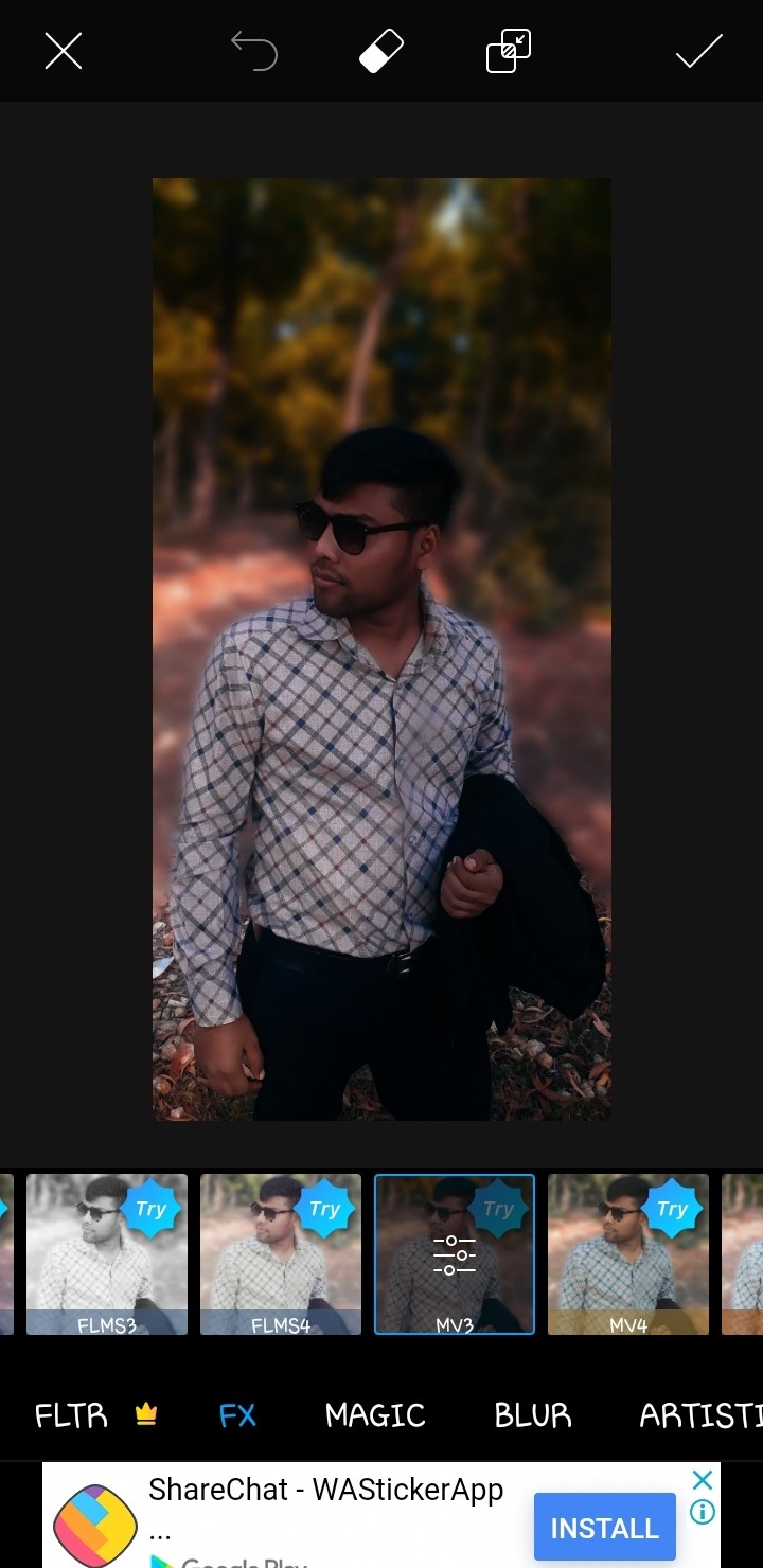 m