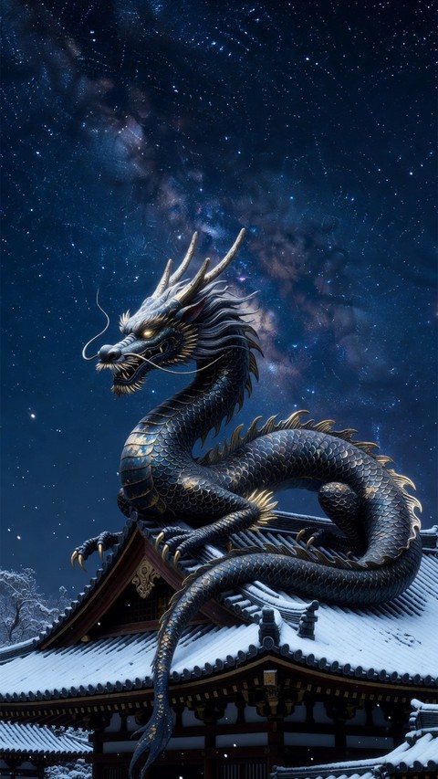 fonds d'écran annimation, dragon