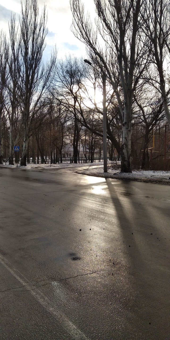 зима
