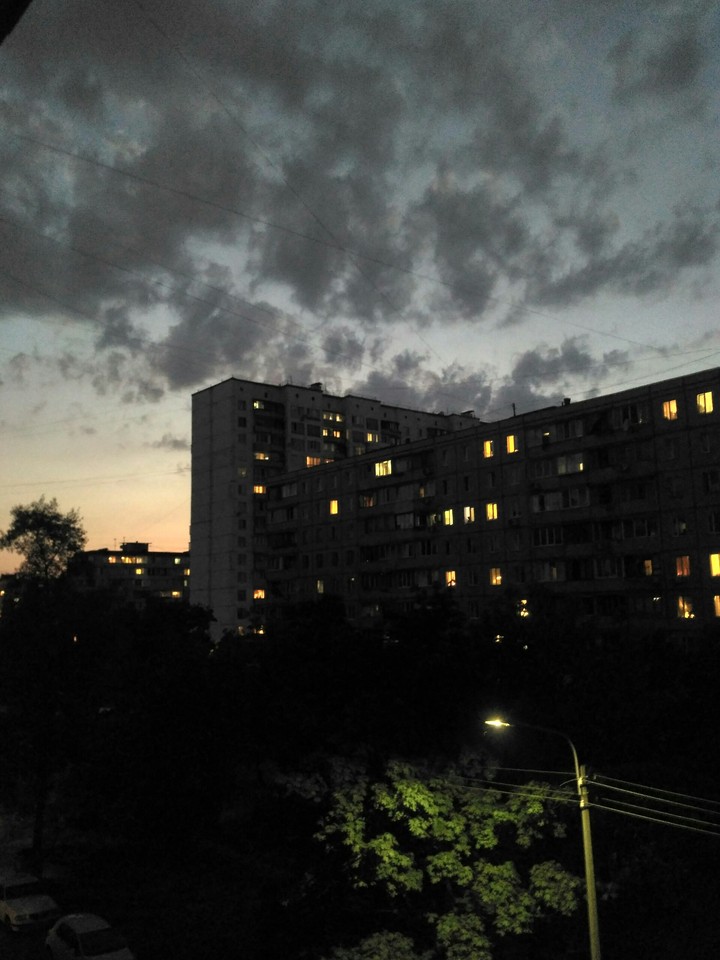 clouds in the sky