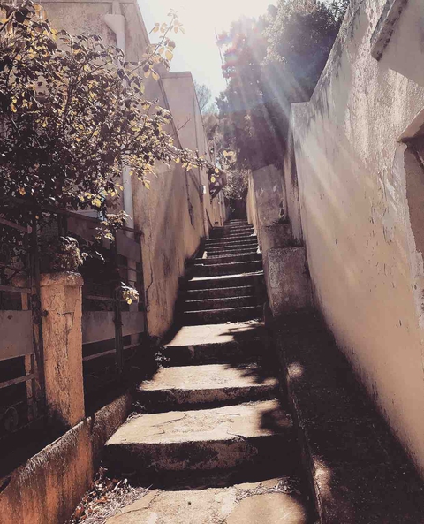 Les escaliers du S O L E I L