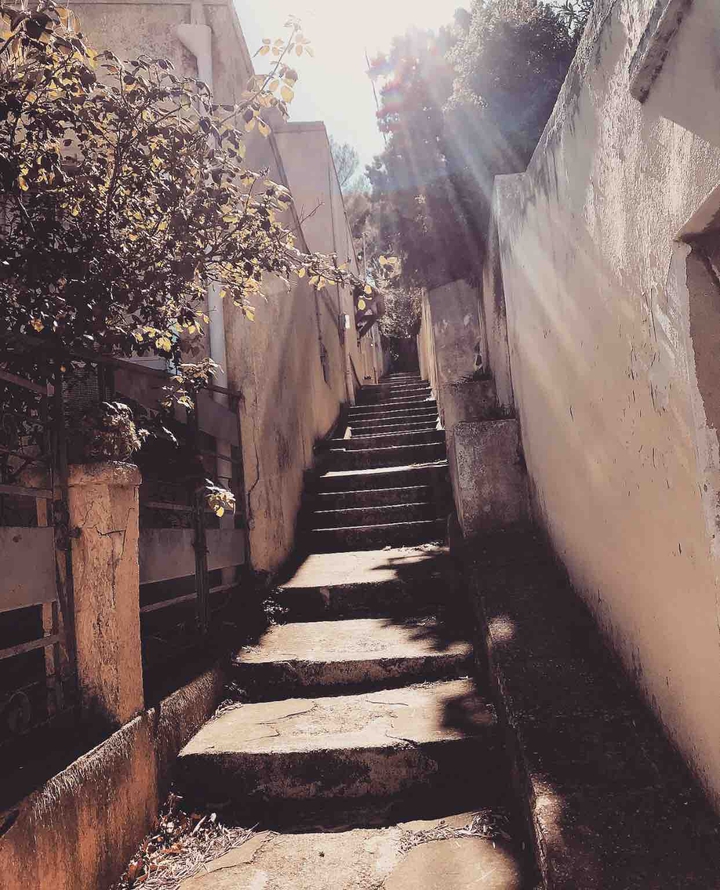 Les escaliers du S O L E I L