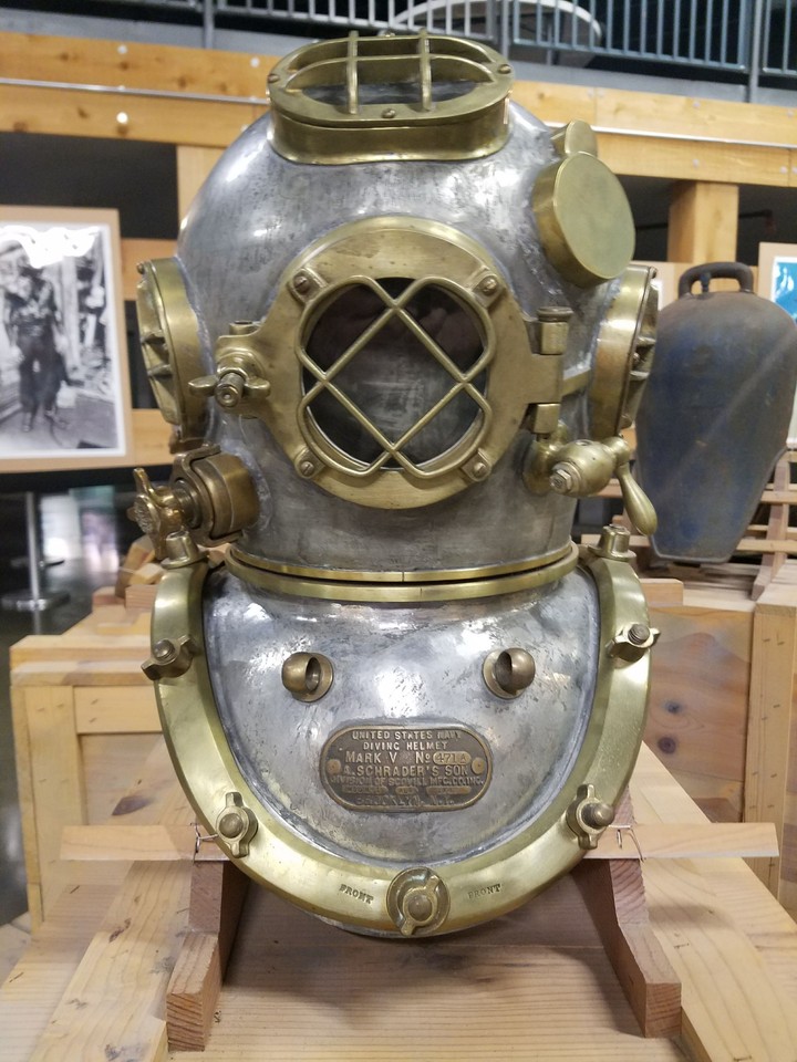 Mark V diving helmet