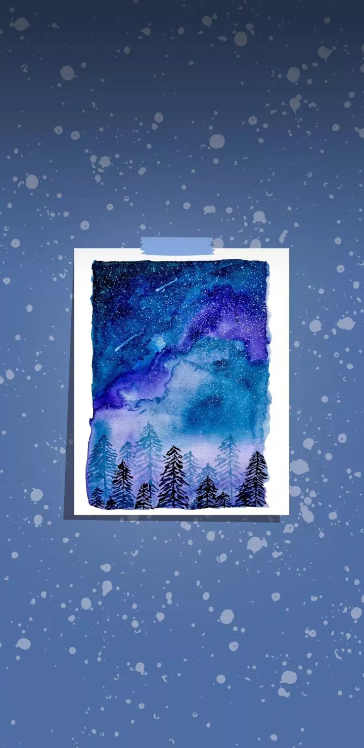 winter painting