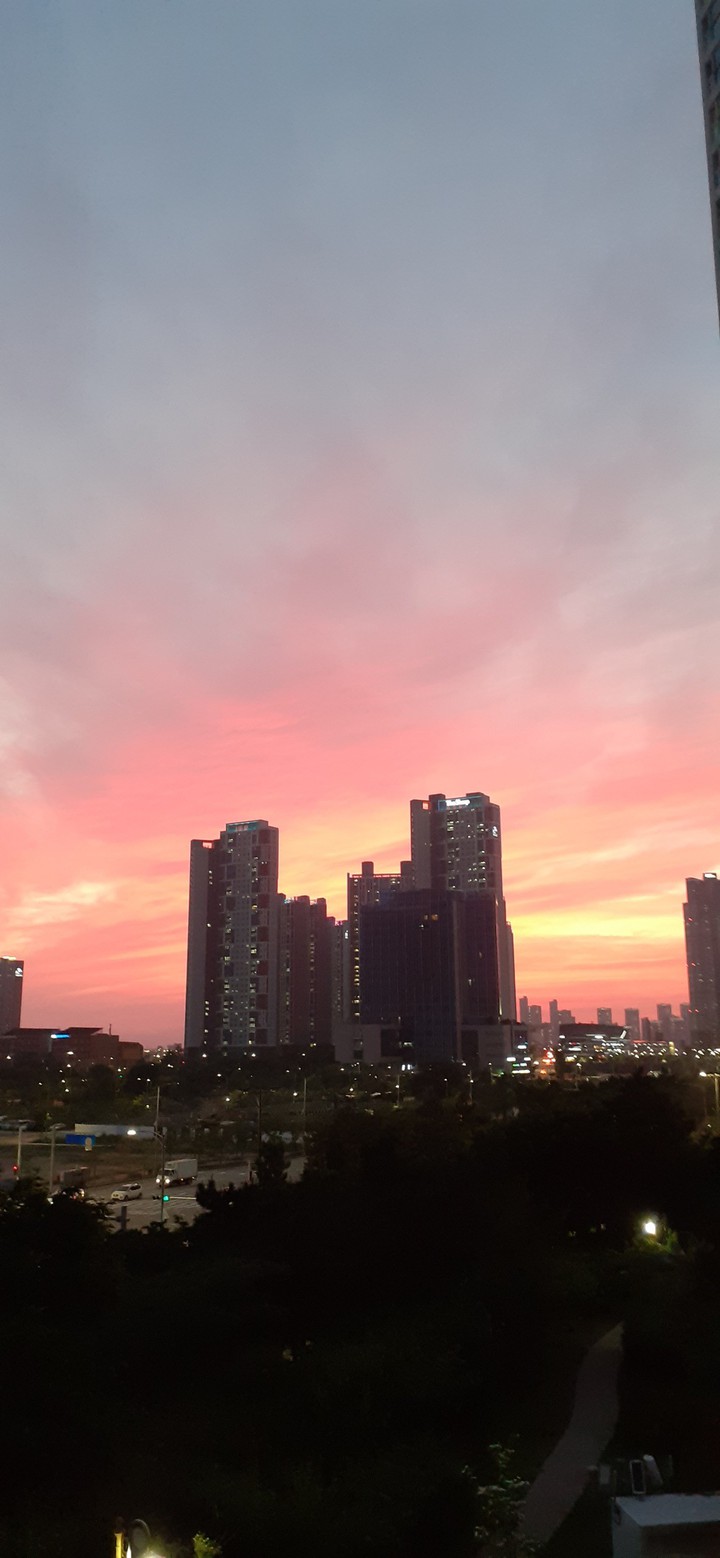 노을