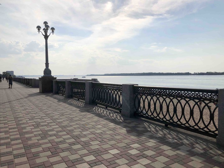 The Volga river Embankment