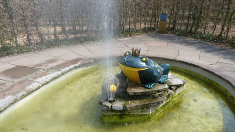 Blühendes Barock Schloss Ludwigsburg
